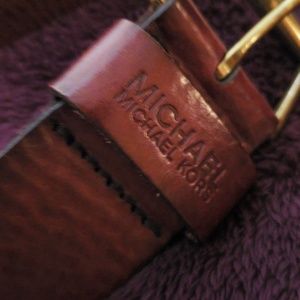 Michael Kors leather belt